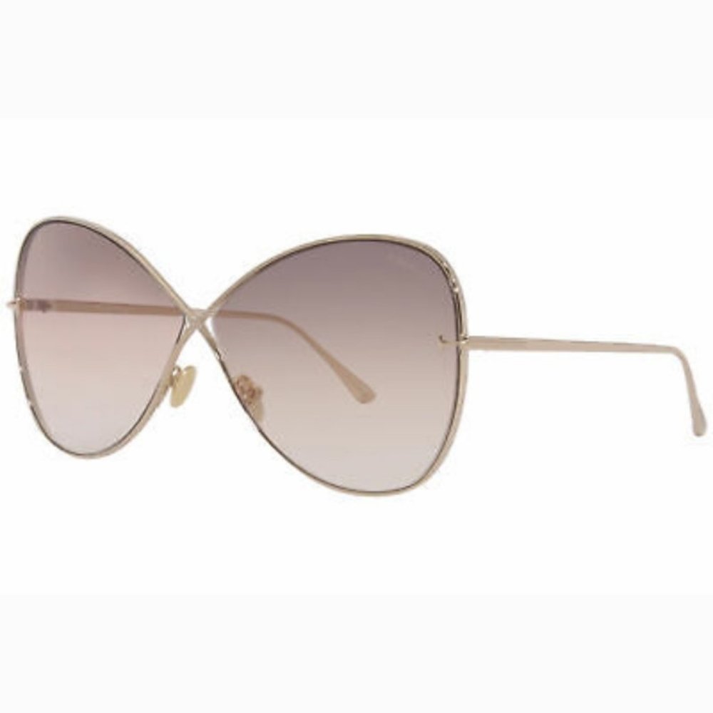 NEW TOM FORD NICKIE TF842 28F WOMEN SUNGLASSES TOM FORD FF0842/S - Picture 2 of 8